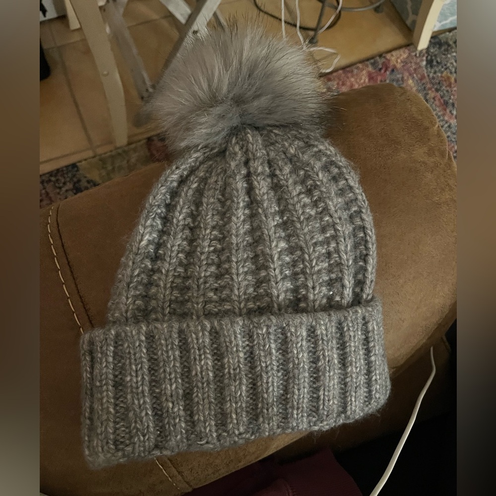 Soft winter hat with soft Pom Pom